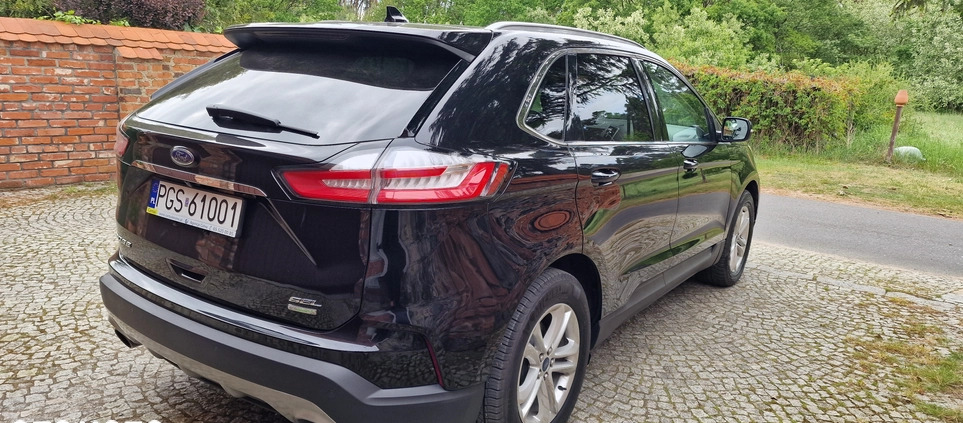 Ford EDGE cena 96000 przebieg: 87000, rok produkcji 2019 z Leszno małe 56